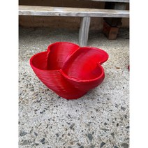3D프린팅 업사이클링 플라스틱 네잎클로버 화분 (12*24), 파랑