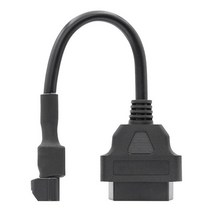 KYMCO 3 핀 오토바이 OBD 커넥터 용 새로운 16 케이블 진단 변환 어댑터