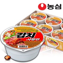 농심 김치사발면 컵라면 작은컵소 6개입 275390