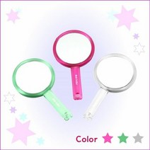 [KT알파쇼핑]ST-325 투명 양면손거울/손거울/확대거울, 핑크_W11BFFD