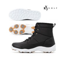 KYJ GOLF 겨울 방한 부츠형 슈레이 골프화 겨울운동화 털운동화 겨울골프화 방한골프 골프신발