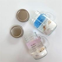 달빛마녀캔들 달빛마녀캔들 손잡이(2set) 바다 젤캔들 만들기키트 (9195423), 레몬라벤더 그린