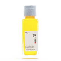 국내산 냉압착 생들기름, 100ml