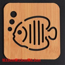 카페 원목 냄비받침 레트로 북유럽 고온내성 테이블 호텔 선물 안움직이는 도구 예쁜, 8매 버블 플레이트