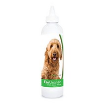 Healthy Breeds Dog Ear Cleaning Rinse with Aloe for Golden Doodle Brown - OVER 200 BREEDS - Veterin, 1