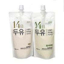 잔다리 국산콩 서리태 백태 마시는콩 14일 두유 10팩 대두원액, 백태 두유 10팩