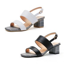 인텐스 여성 투스트랩 샌들 5cm LCWW36I126