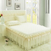 러빙랩 러빙랩 에스티나 공주풍 침대커버 매트리스커버 K 180X200cm
