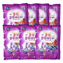 금산 홍삼 블루베리 젤리(300g) x 2봉 / 홍삼 제리, 04 홍삼 블루제리(300g) x 7봉, 300g