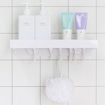 욕실 주방 베란다 무타공 흠착식 선반 진열대 적재대462081 L6, 타입462081 L6, 타월벽선반