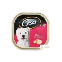 시저(닭고기)X24캔/캔/강아지캔/강아지간식/애견간식/통조림간식/주식캔/습식간식/강아지주식캔/영양간식/, 시저(닭고기)X24캔/캔/강아지캔/강아지간식/애견간식/