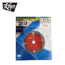 코요 일제 충전용 철재용 5.5인치 원형톱날 팁쏘 136mm 팁쑈