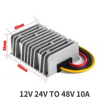 DC 컨버터 모듈 차량용 변환 통신 가변 전압 부스트 스텝 업 컨버터 12V ~ 48V/56V/58V 30A 20A 10A 5A 보, 09 12V 24V TO 48V10A