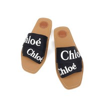 리본즈 23FW 우디 로고 플랫 뮬 슬리퍼 CHC22 CHC22U188Z3 001 CHC22U 188 Z3001 (P002871029)