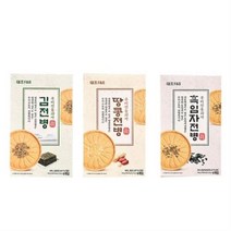 흑임자 전병   땅콩 전병   김 전병 세트, 1세트