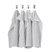 이케아 쉐프 행주 티타월 4P 세트 45x60cm 린니그 RINNIG, 2세트