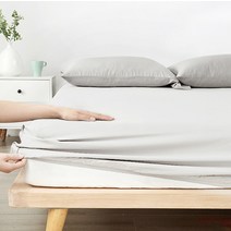 마사지샵 침대 방수커버 탄성 밴드가 있는 방수 시트 단색 진드기 방지 장착 매트리스 보호 스트레치 커버