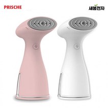 휴비딕 Air 프리쉐 FSW-T1 화이트/핑크 핸디형 핸디 핸드 스팀다리미 미니 스탠딩 스티머 휴대용 다리미, 화이트, 화이트