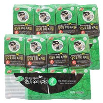 김앤김 김도둑 우리 녹차김 도시락김 (3gx16봉) 2개
