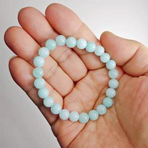 휘게스톤 천하석 아마조나이트 원석 팔찌