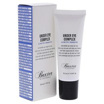 Baxter of California 언더 아이 크림 남성용 | 디퍼핑 및 라인 리듀싱 | 무향 | 22.2ml (8온스), Under Eye Cream