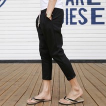 더블맨즈 유행타지않는댄디한훈남스타일EY255시원한린넨팬츠