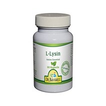 L라이신 무첨가 야채 60개 캡슐 각 350mg 퓨어 파우더 바웨어그 박사