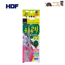 해동조구사 학공치 훌치기 카드 HA-601 훌치기 바늘, 4-4