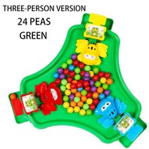 배고픈 개구리는 와 을 콩 전략 게임을 먹는다 가족 모임 대화 형 보드 게임 스트레스 릴리프, Three personversionA