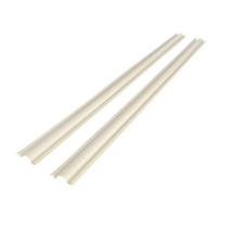 아이손 문틈 손끼임방지 비주름형 후면보호대 1100mm, 아이보리 색상, 10개