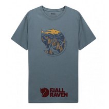 피엘라벤 남성 DUSK 블루 ARCTIC FOX 티셔츠