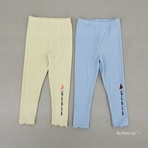 버터컵 쿠키래빗골지레깅스