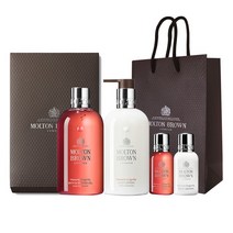 컨피마켓 몰튼브라운 [ ](선물세트) 바디 듀오 기프트 세트, 파이어리 핑크 페퍼