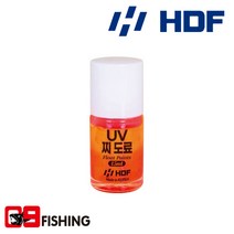 해동 UV 찌 도료 (HF-443) 찌재료 찌톱 페인트, 빨강, 1개