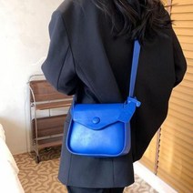바보사랑 여자 대학생 개강룩 귀여운 단색 크로스백.옷자락(무료배송)