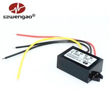 Szwengao-DC 24V 36V 48V 60V 에서 12V 1A 2A 3A 5A DC 스텝 다운 전력 변환기 15-80V 벅 조정기 전압 변압기, [06] 15-50V to 12V 3A