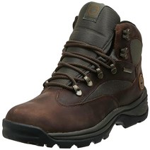 Timberland 남성용 초코루아 트레일 미드 방수 하이킹화 브라운그린 11.5 와이드, 13, Medium Brown Full-grain, Medium Brown Full-grain