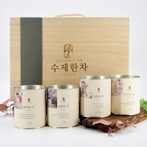 자연애 선생님선물 건강차 선물세트, 1세트, 4종세트(행상기든/40티백)