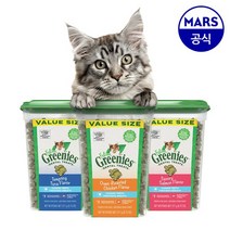 필라인 그리니즈 276gx2개 골라담기, 닭고기맛 276g, 연어맛 276g