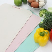 올리오 국산 위생 칼집 안나는 TPU 주방 도마세트 소 2개, 핑크S+핑크S