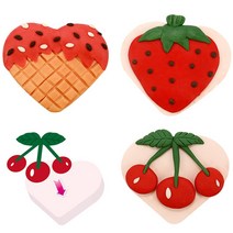쪼물락비누 모양틀 비누 꾸미기 패키지 위생교육 비누클레이 DIY, 하트 모양판 비누 꾸미기