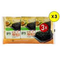 (상온)[풀무원]도시락김3봉15gx3