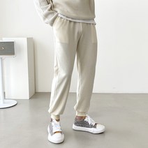 빠델 사계절 데일리 스판 밴딩 트레이닝 조거팬츠
