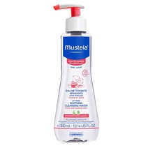 Mustela 무스텔라 노 린스 수딩 베이비 클렌징 워터 10.14fl.oz(300ml), 1팩