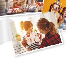 3X5 사진 포토 간편한 손코팅 카드 5매 제본용표지 코팅필름지 새학기학용품 열에강한필름 북커버 코팅지, 상세페이지참조