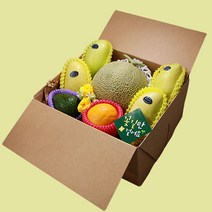 [넘치는바구니]카라바오 망고 혼합 과일 선물세트(망고 메론 아보카도 오렌지)혼합7호