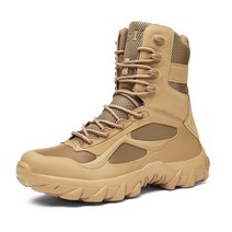 등산 방한부츠 아웃도어 남성용 Deckshoes 군사 전술 남성 부츠 품질 작업 안전 신발 경량 야외 전투