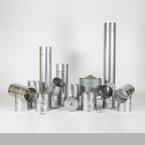 350mm 스텐연통 화목난로연통 펠렛난로 보일러 굴뚝, 후렌지