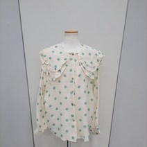 나인스텝 이중카라블라우스 N23NS3121