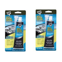 Dap 00694 2.8-Ounce Silicone Rubber Auto/Marine Sealant Clear (2) null, 1, Clear (2),Dap 00694 2.8-Ounce